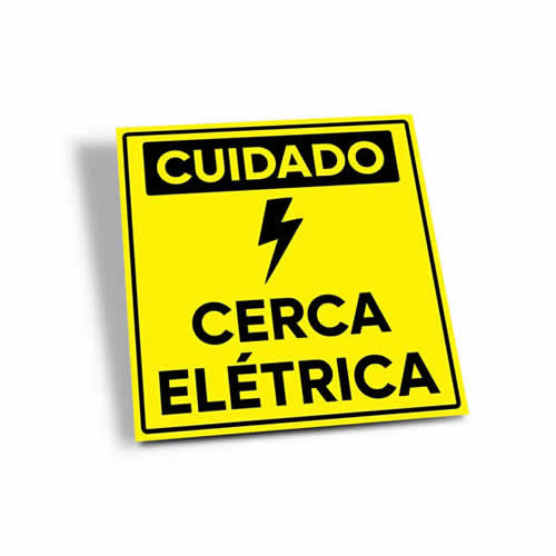 placa de sinalização